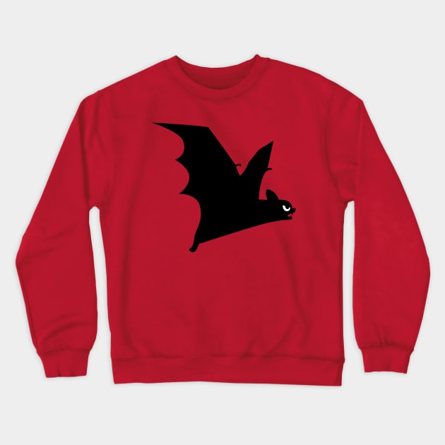 Angry Animals - Bat Crewneck Sweatshirt by VrijFormaat